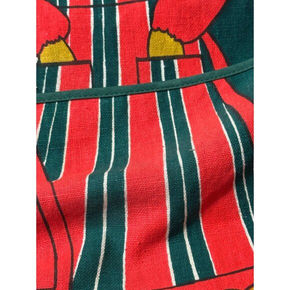 Vintage Swedish Christmas Tromte Wall Hanging With Pocket - Picture 4 of 9